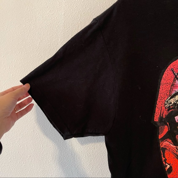 Marvel Dead Pool In Your Head Unicorn Graphic Crewneck Short Sleeve Tee-Large - Picture 6 of 7